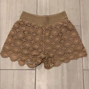 ALTAR’D STATE Nude, Lace Short